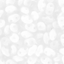 Matubo MiniDuo Perlen 4x2.5mm White